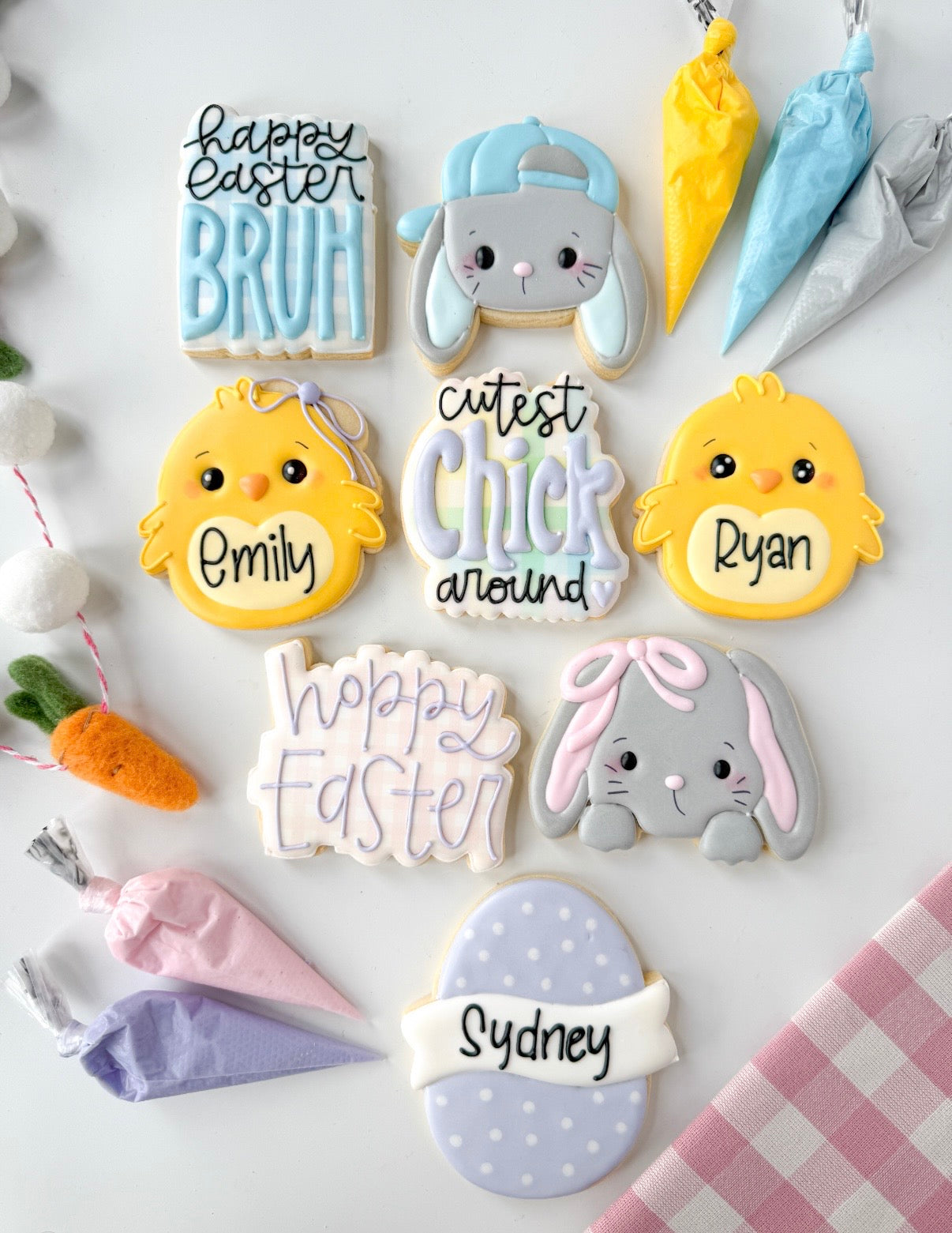 Cookie Decorating of the Month March - Summer's Sweet Shoppe - Cookie Cutters Set of 8