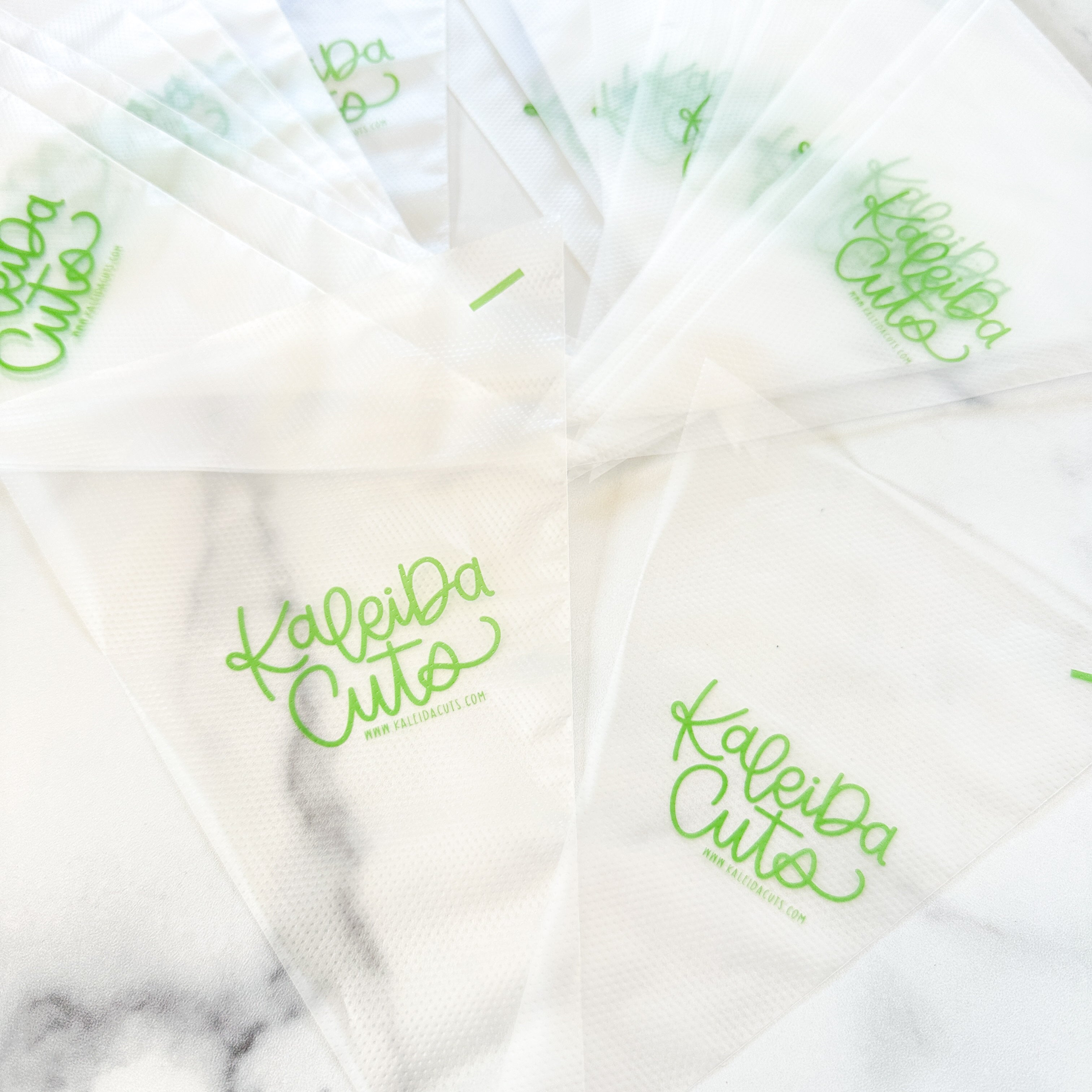 Tipless Piping Bags - Pack of 100 Bags - KaleidaCuts