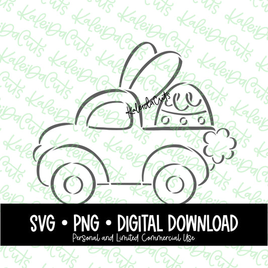 PYO Bunny Truck Digital Download