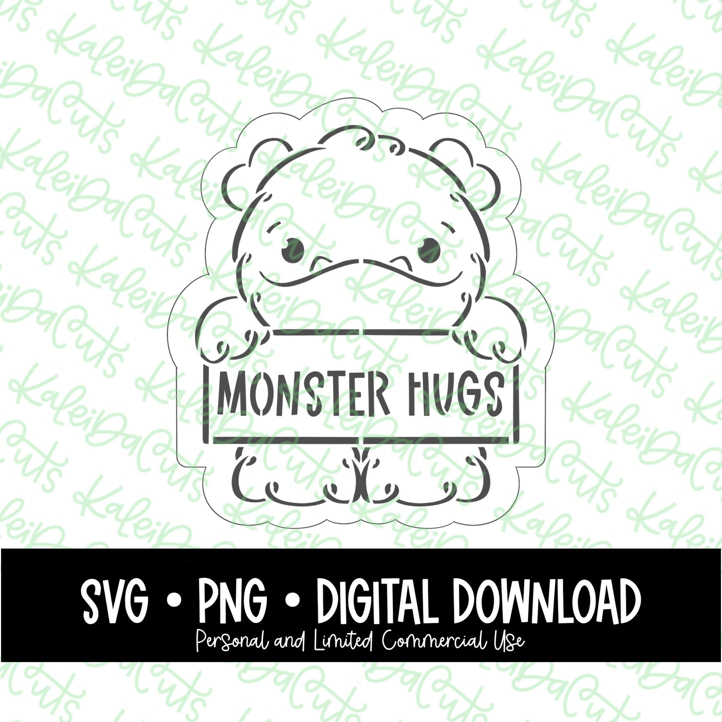 PYO Monster Plaque Digital Download