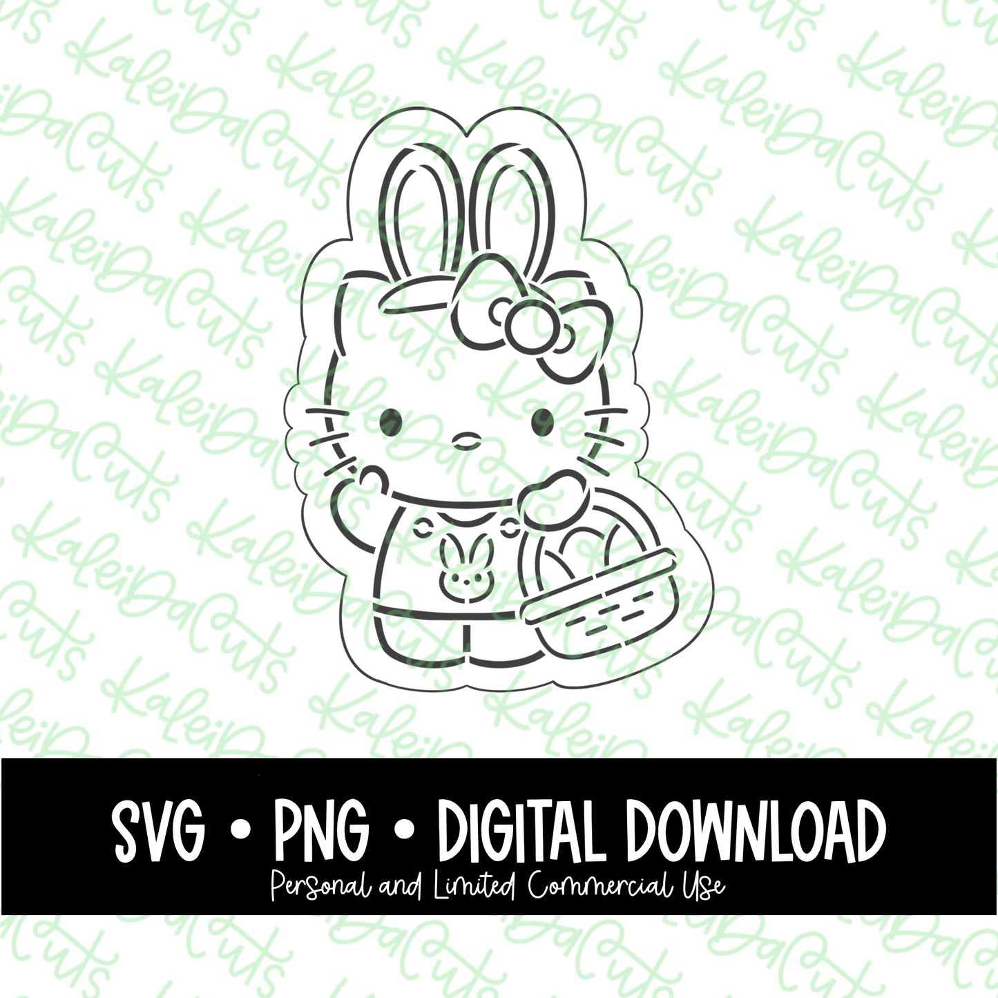PYO Easter Kitty Digital Download