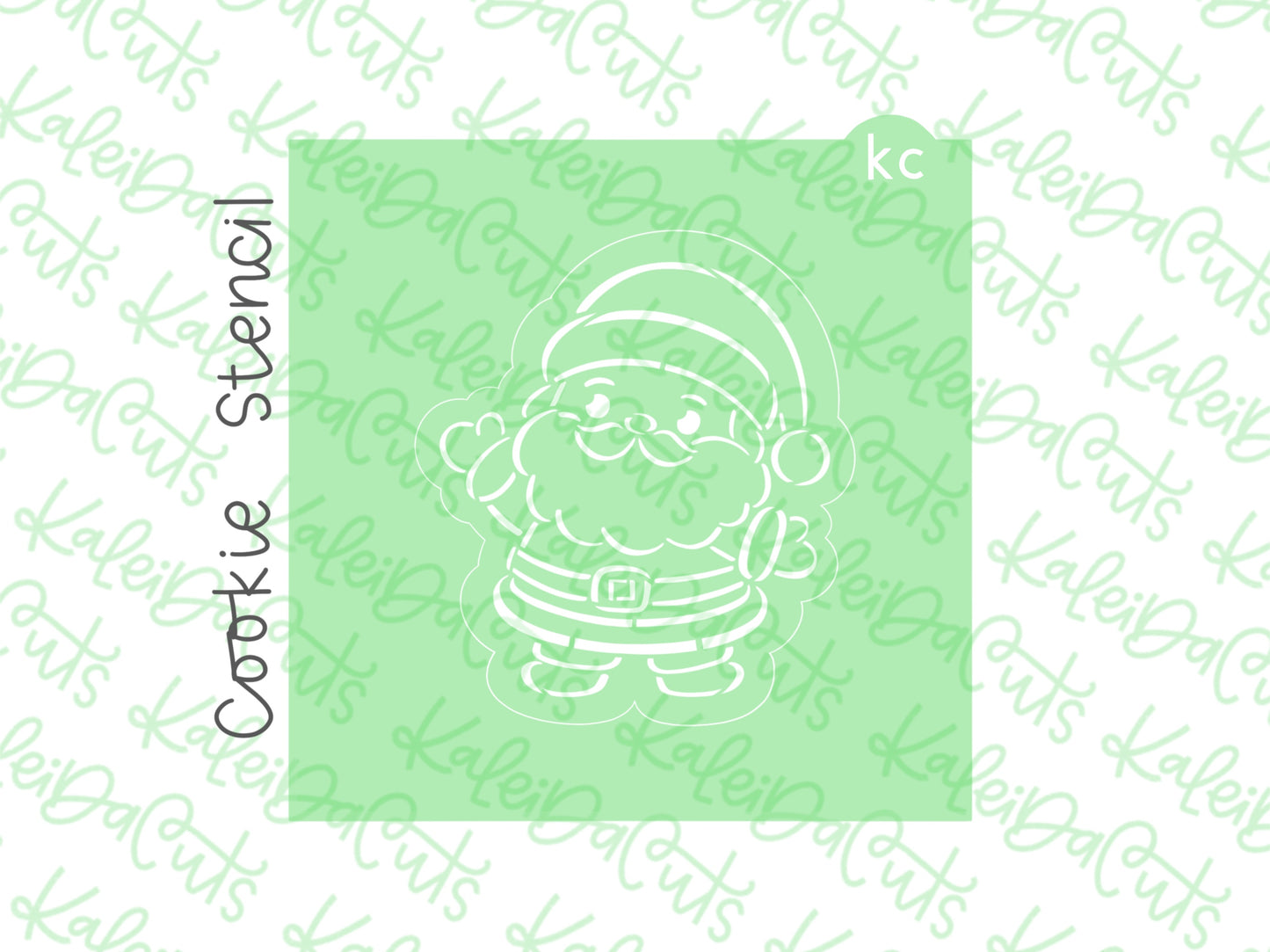 PYO Happy Santa Stencil