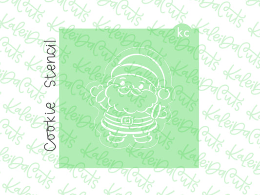 PYO Happy Santa Stencil