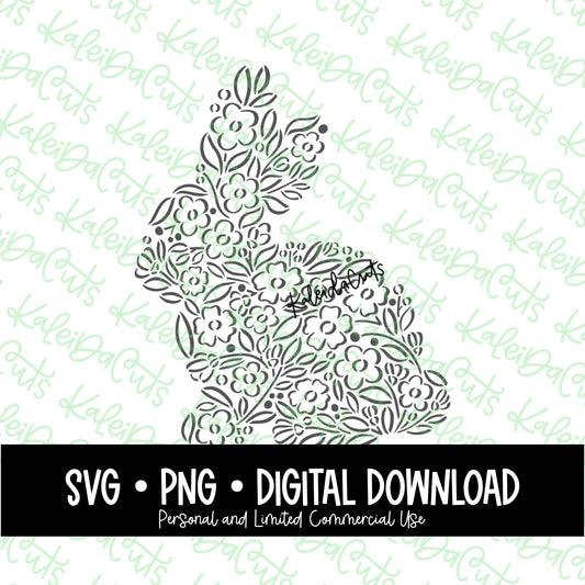 Intricate Bunny Digital Download