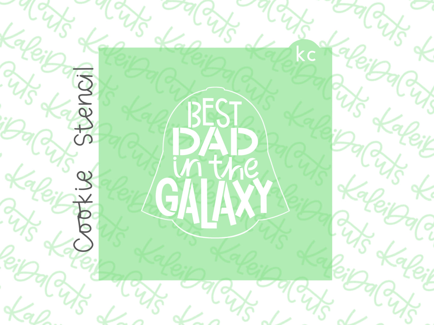 Galaxy Dad Stencil