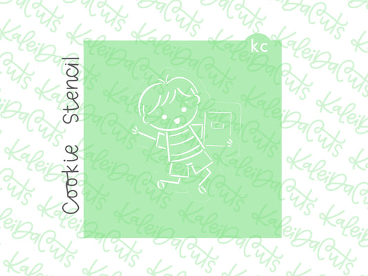 PYO School Boy Stencil