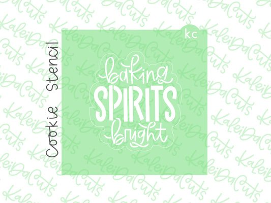 2023 Baking Spirts Bright Stencil