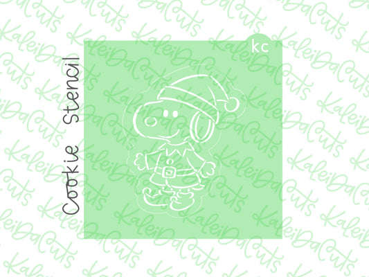 PYO Snoop Elf Stencil