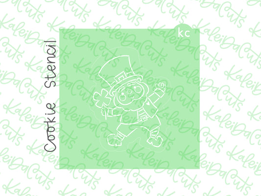 PYO Leprechaun Stencil