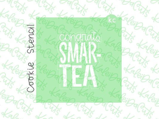 Congrats SmarTEA Stencil