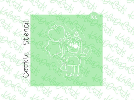 PYO School Pup Stencil