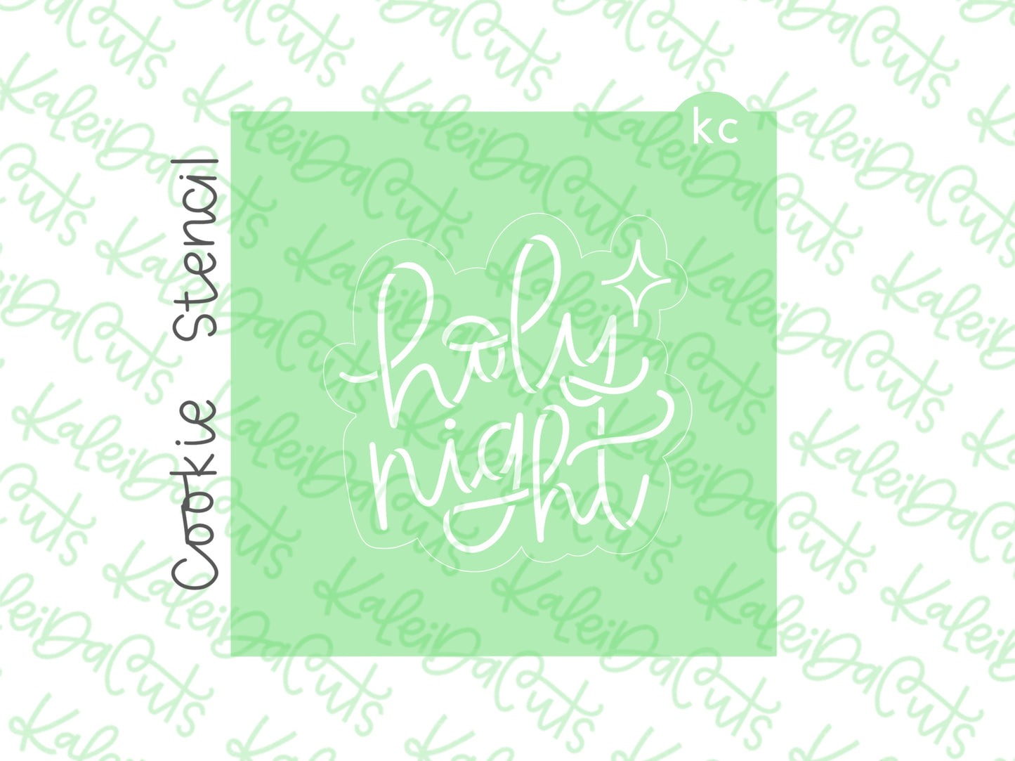 Holy Night Stencil