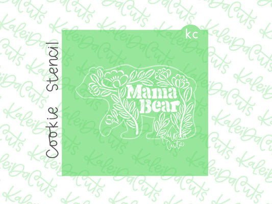 Mama Bear 2026 Stencil