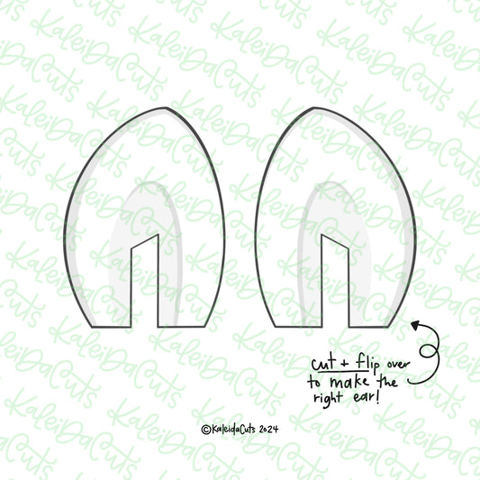 Bunny Ear Mug Hugger Cookie Cutter