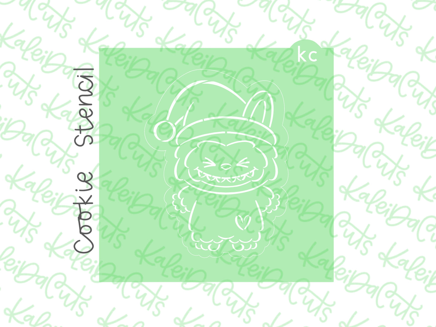 PYO Monster Plush Santa Stencil