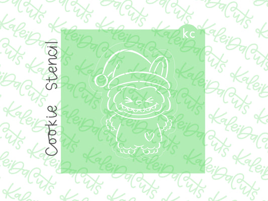 PYO Monster Plush Santa Stencil