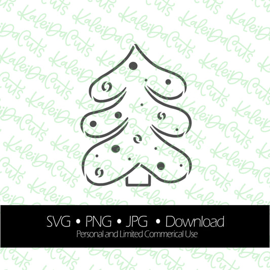 PYO Christmas Tree Digital Download.