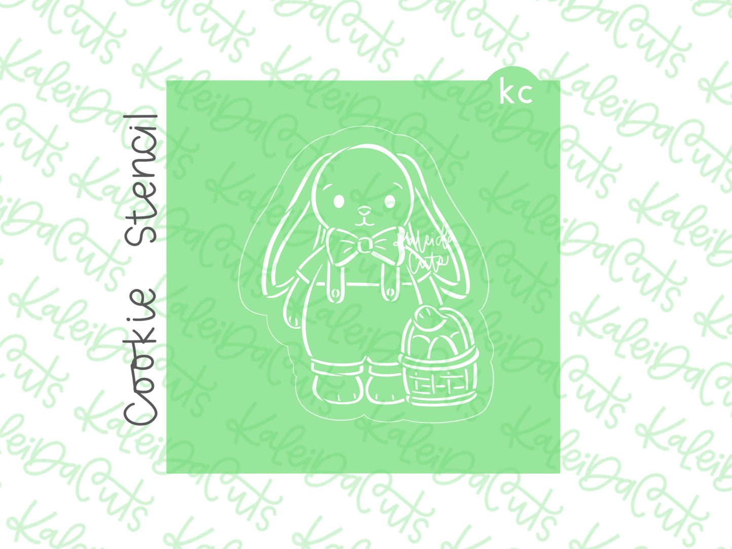 PYO Vintage Bunny Boy Stencil