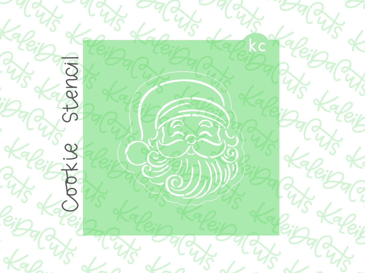 PYO Vintage Santa Stencil