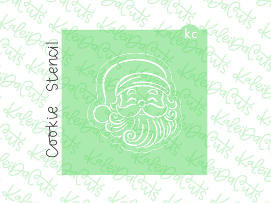 PYO Vintage Santa Stencil