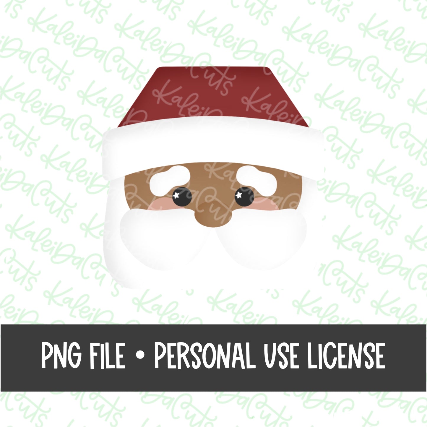 Jolly Square Santa .PNG Eddie Image Download