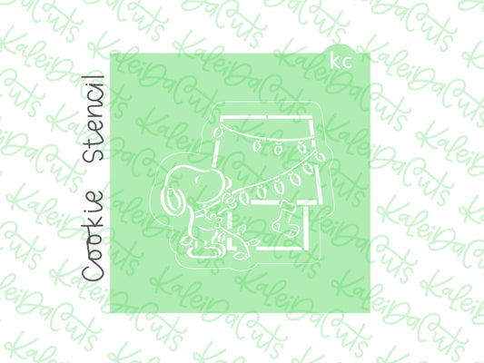 PYO Snoop Christmas House Stencil