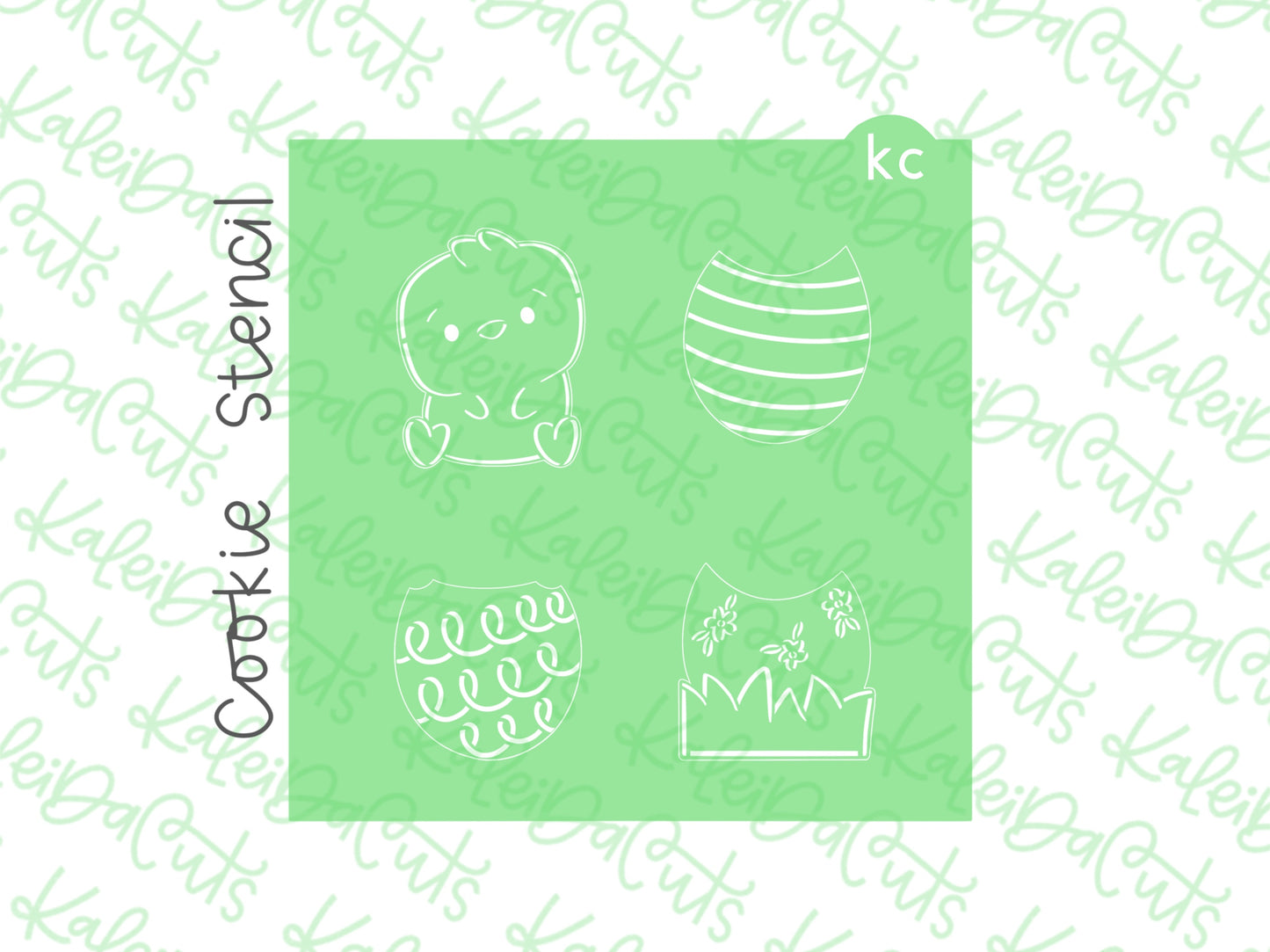 Color Me Chick PYO Mini Stencil