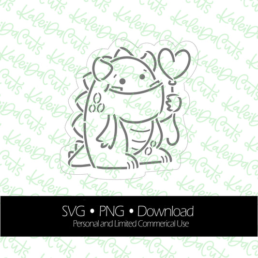 PYO Monster Heart Balloon Digital Download.