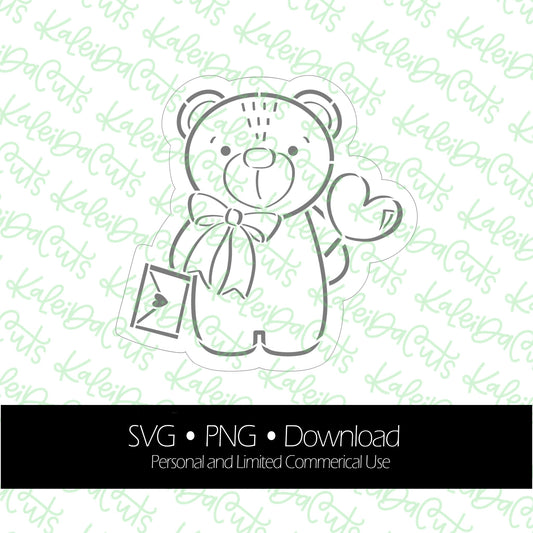 PYO Teddy Bear Valentine Digital Download.