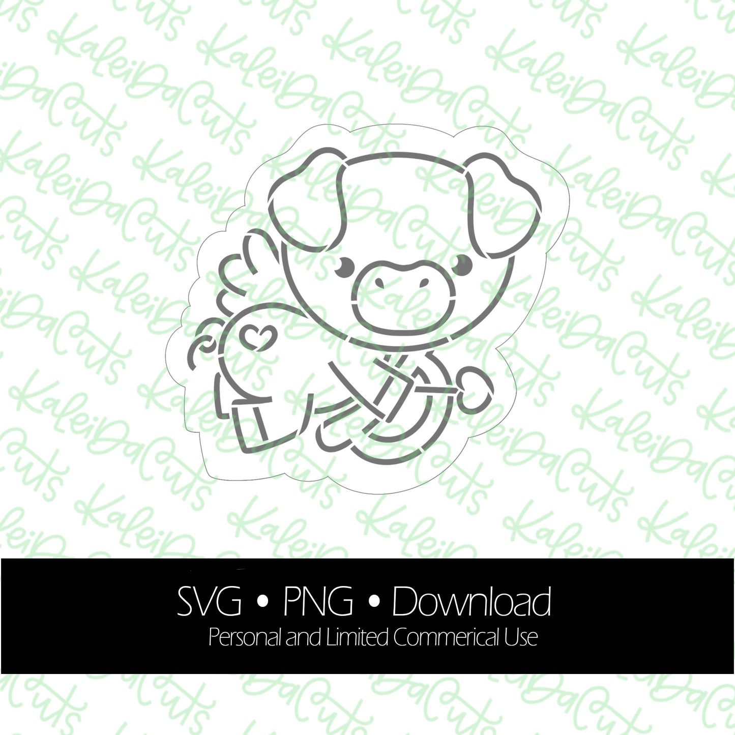 PYO Cupid Pig Digital Download.