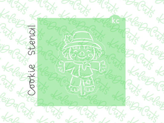 PYO Scarecrow Stencil