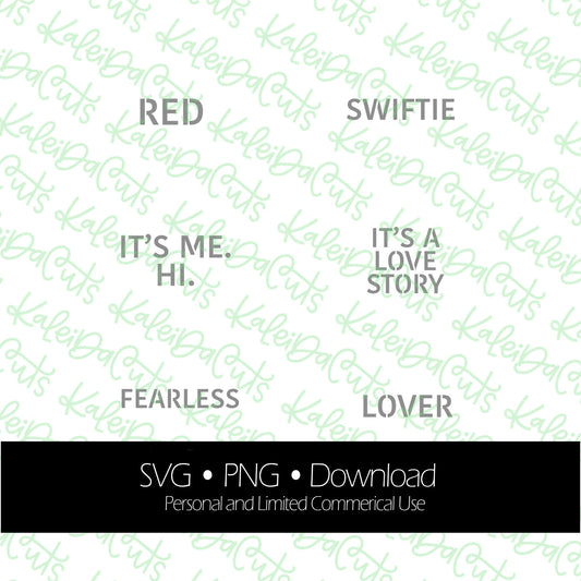 TS Collection 1 Converstaion Hearts Digital Download.