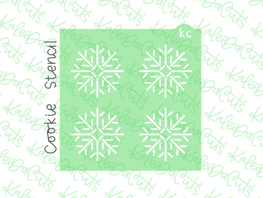 Snowflake Mini Version 1 Stencil