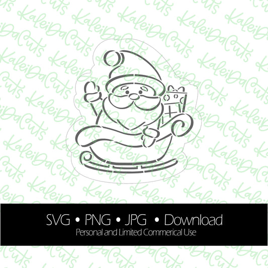 PYO Santa Sleigh Digital Download