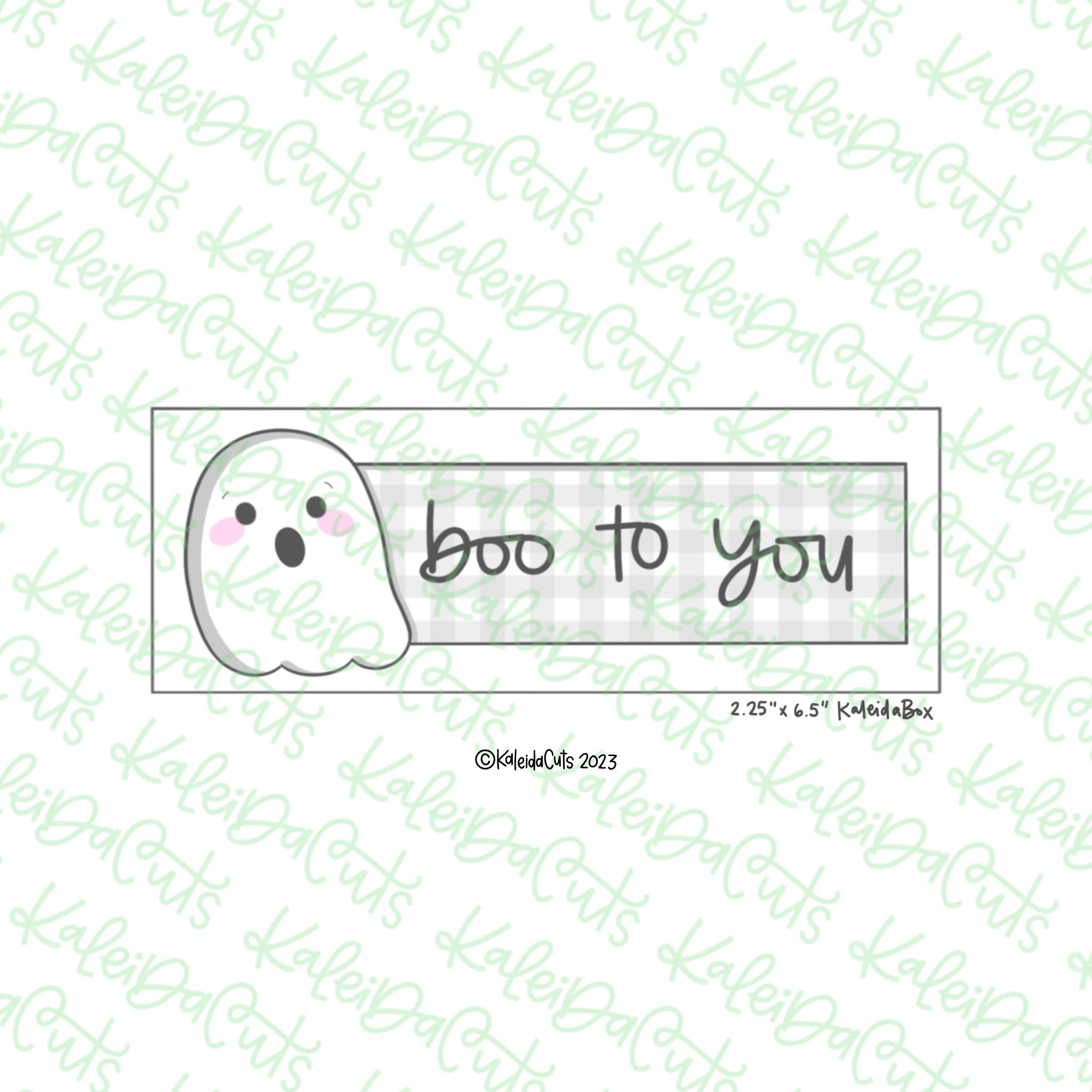 Skinny Boo Stick Cookie Cutter – KaleidaCuts
