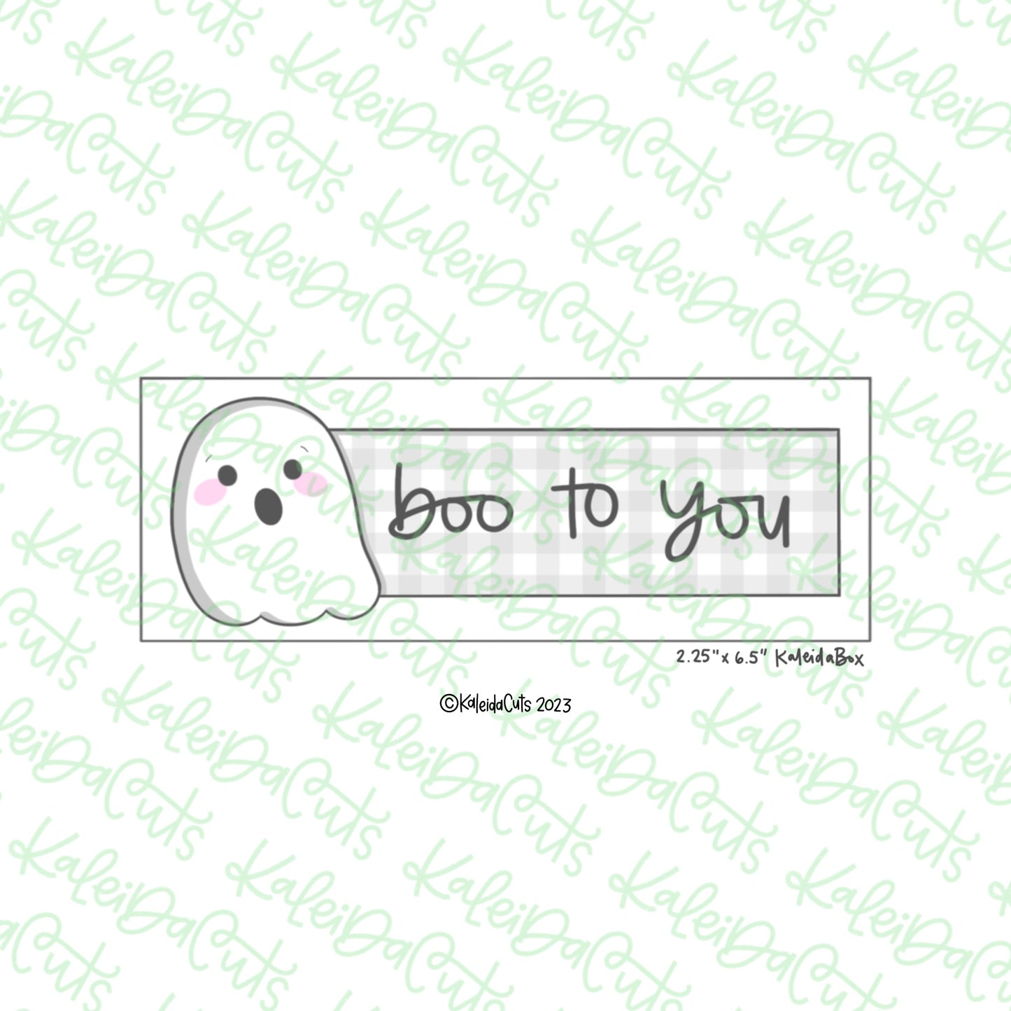 Skinny Boo Stick Cookie Cutter – KaleidaCuts