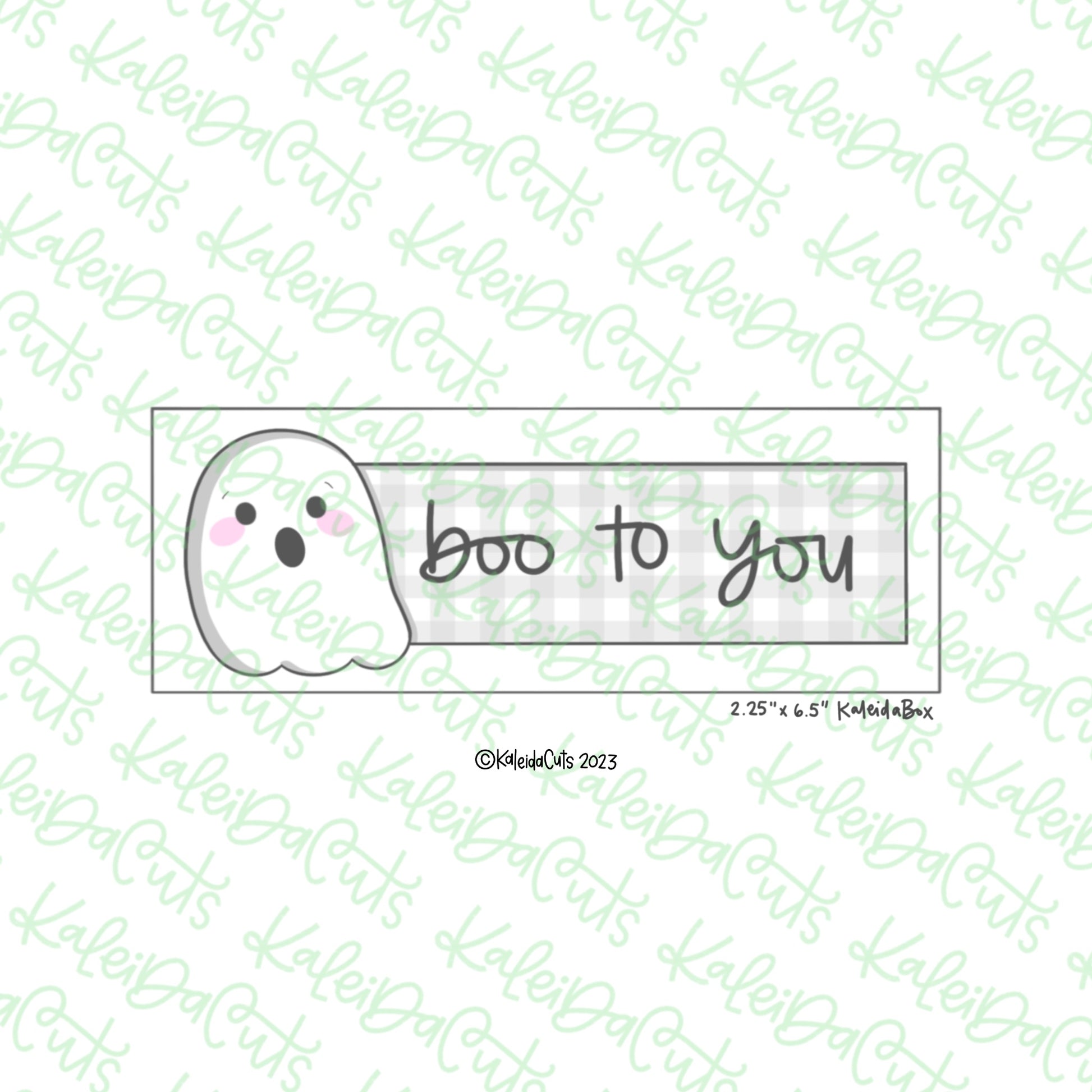 Skinny Boo Stick Cookie Cutter – KaleidaCuts