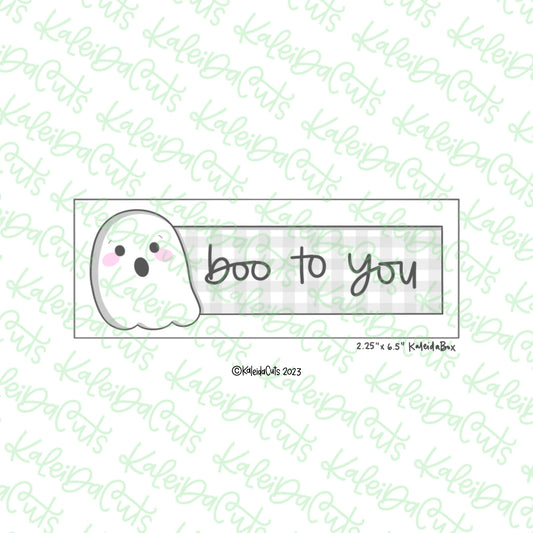 Skinny Boo Stick Cookie Cutter