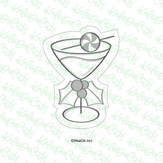 Merry Martini Cookie Cutter