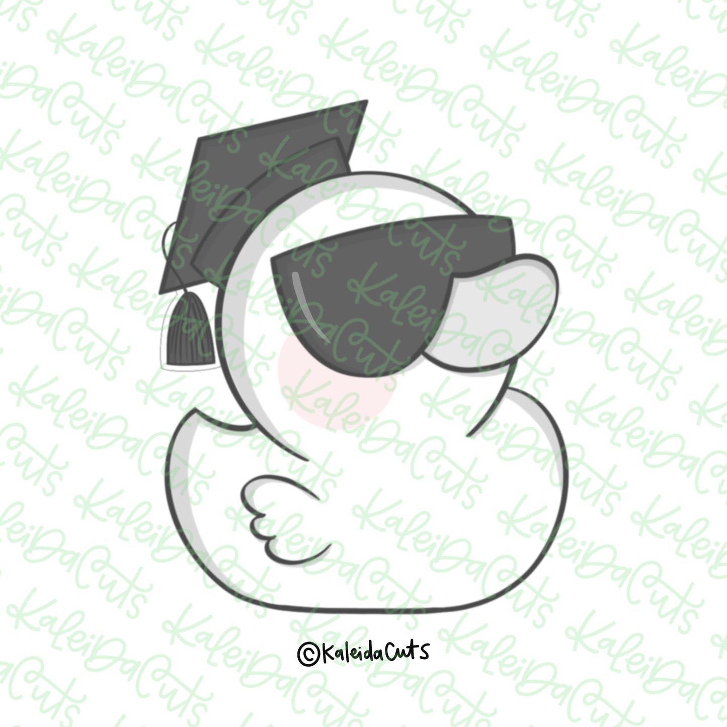 Grad Duck Cookie Cutter