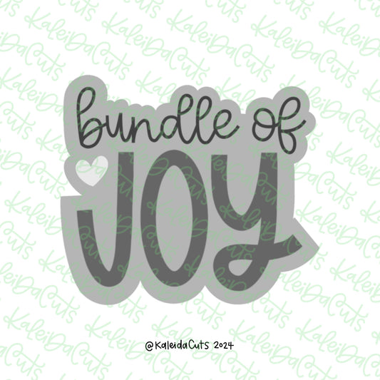 Bundle of Joy Plaque Cookie Cutter