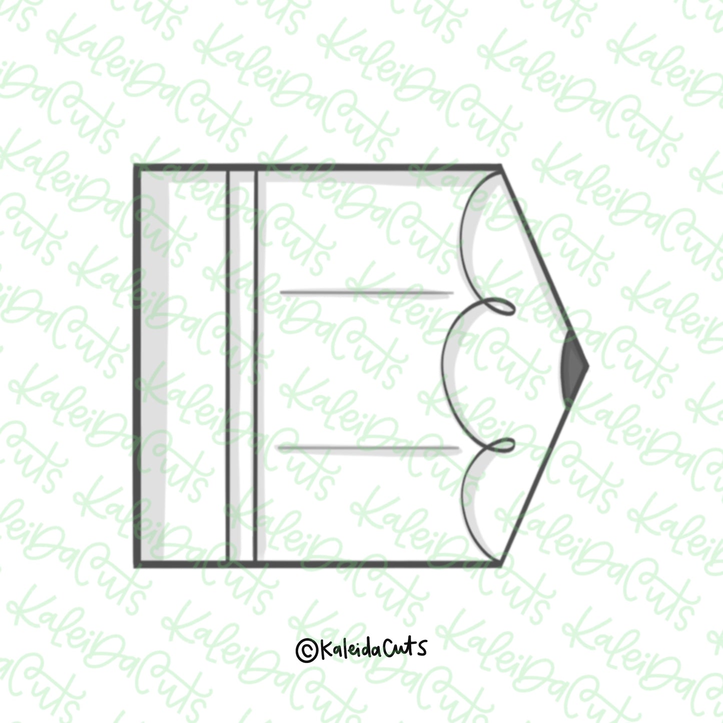 Square Pencil Cookie Cutter