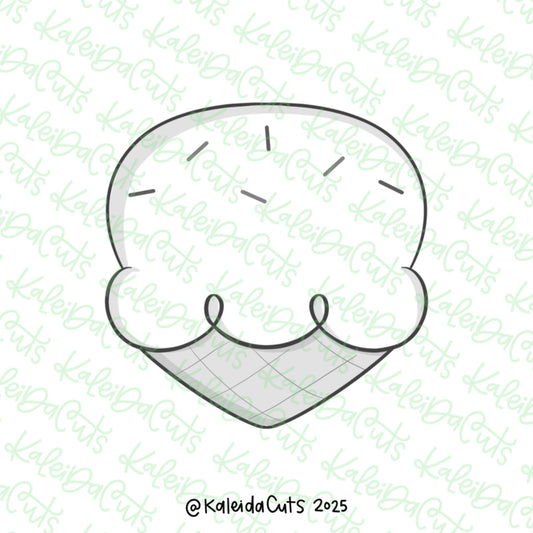 Patriotic Ice Cream Cookie Cutter