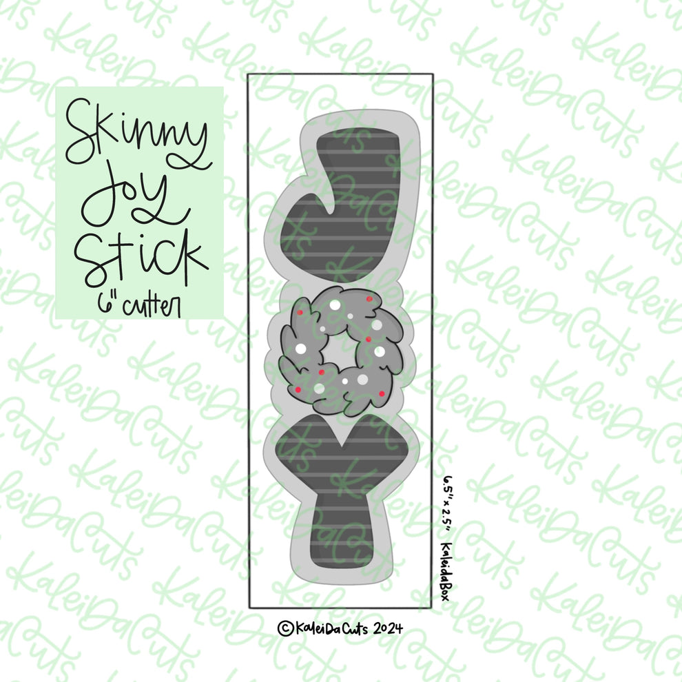 Skinny Joy Stick Cookie Cutter KaleidaCuts