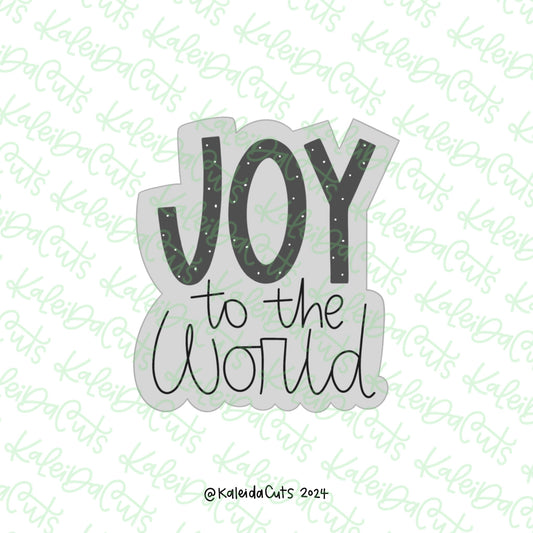 Joy to the World Cookie Cutter