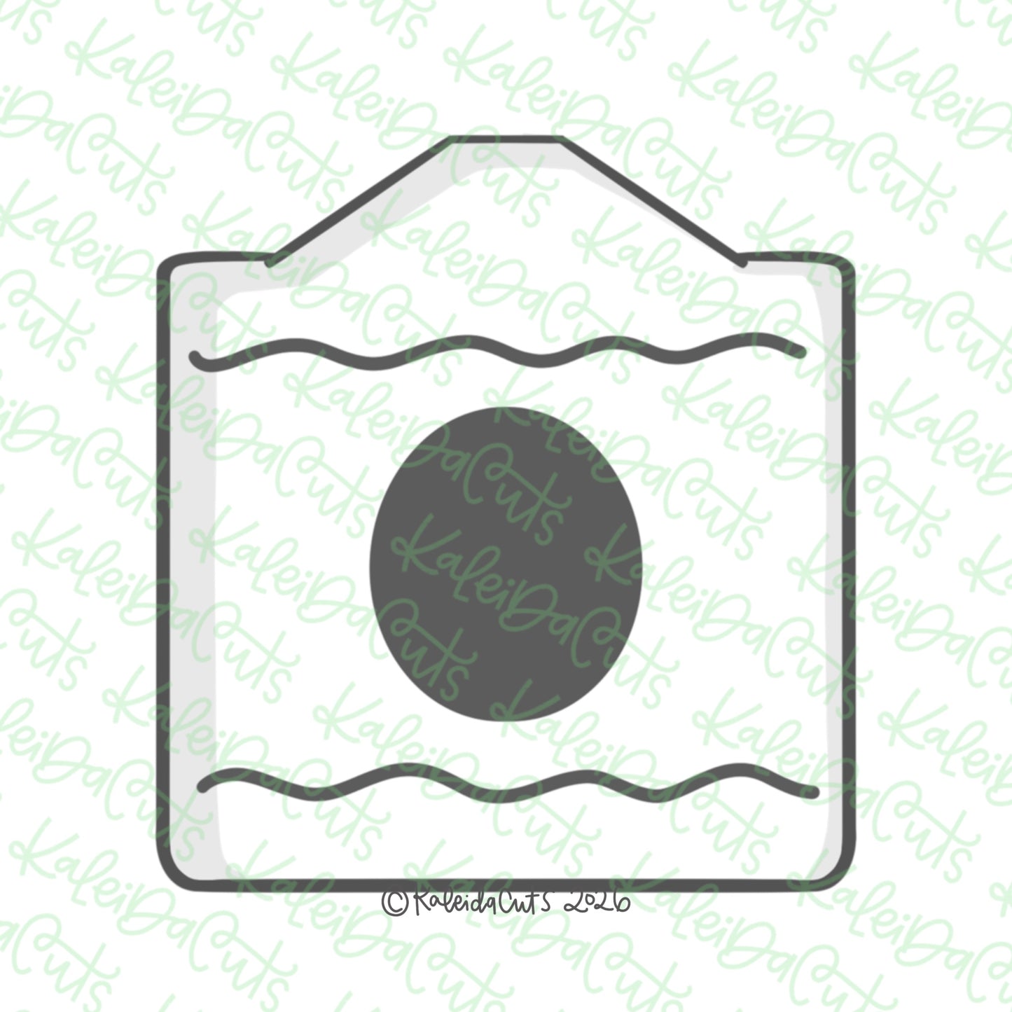 Simple Crayon Cookie Cutter
