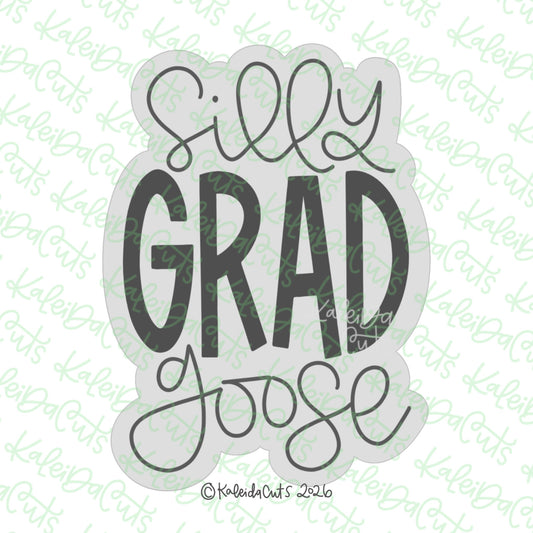 Silly Grad Goose Cookie Cutter