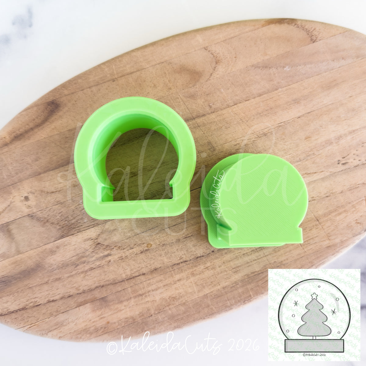 Chunky Snow Globe Kaleida Popper. Cake Pop Mold