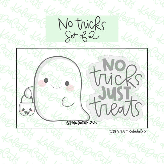 No Tricks Cookie Cutter Set of 2