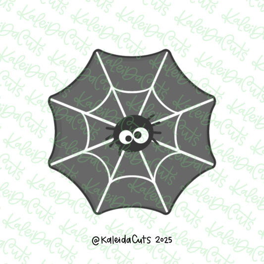 Simple Spider Web Cookie Cutter